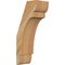 Ekena Millwork 4"W x 6"D x 14"H Olympic Rough Sawn Knee Brace, Western Red Cedar BRC04X06X14OLY00RWR - alternate 1